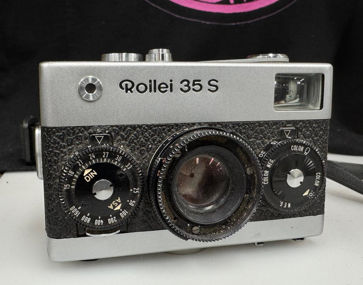 Appareil Photo Compact Rollei 35T - Argenté - 35 Mm - Très Bon état
