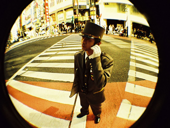 Appareil Photo Lomography Lomo Fisheye 35mm - Bleu, Point & Shoot, Flash Intégré, Occasion
