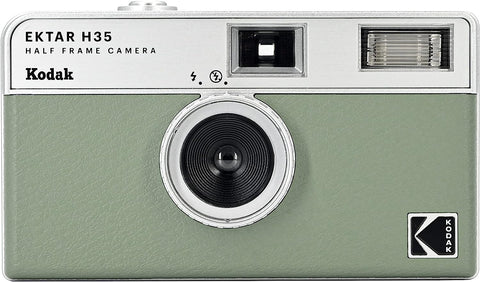 Kodak H35 fotocamera 35mm HALF FRAME ricaricabile Green