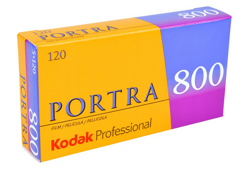 KODAK PORTRA 800 120 Confezione da 5 Rullini