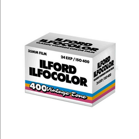 Ilford Ilfocolor 400 Pellicola a colori Vintage 24 pose NOVITA'