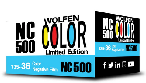 Orwo Wolfen NC500 Color 36 pose 35mm
