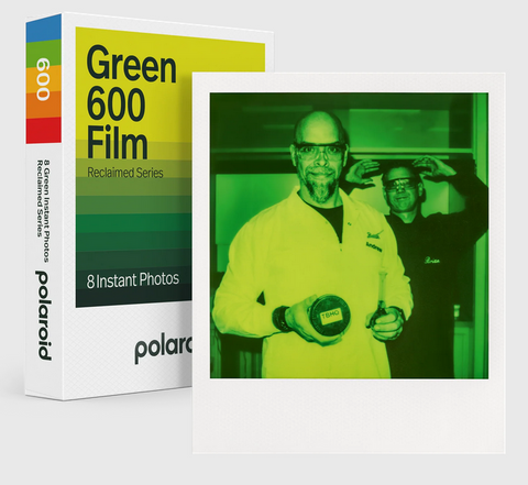 Polaroid Color 600 Reclaimed Green 8 Foto *Limited Edition*