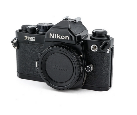 NIKON FM2 n Black + nikkor 50mm 1.8
