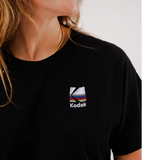 Kodak Color Oversize Tee Black