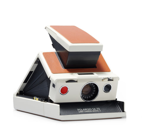 Polaroid SX-70 Macchina Fotografica Istantanea + Custodia in cuoio originale