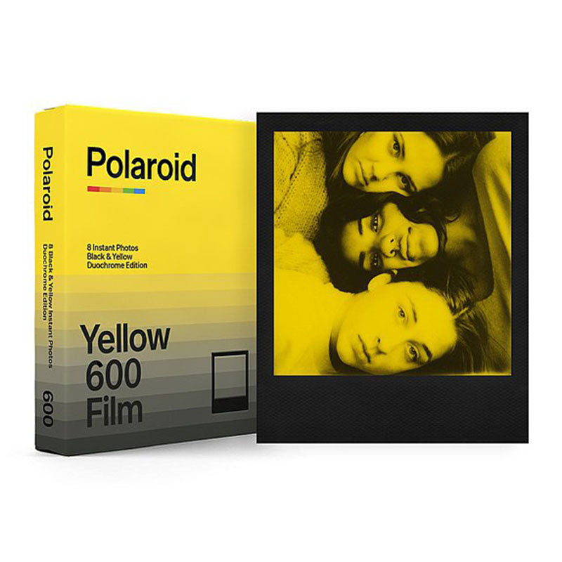 Polaroid Yellow 600 Film Yellow Polaroid 600 Duochrome Film