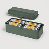 KODAK Film Steel Case Olive Porta 10 Rullini 35mm / 8 Rullini 120